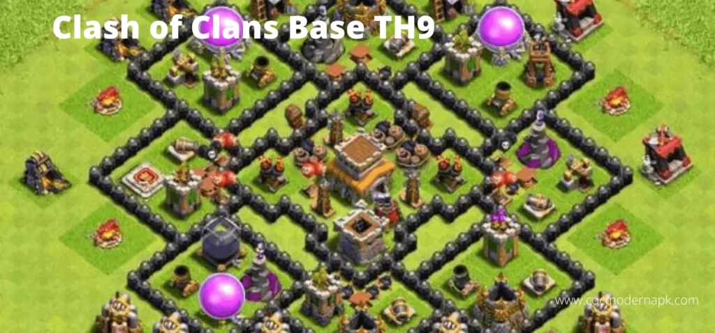Clash of Clans Base TH9