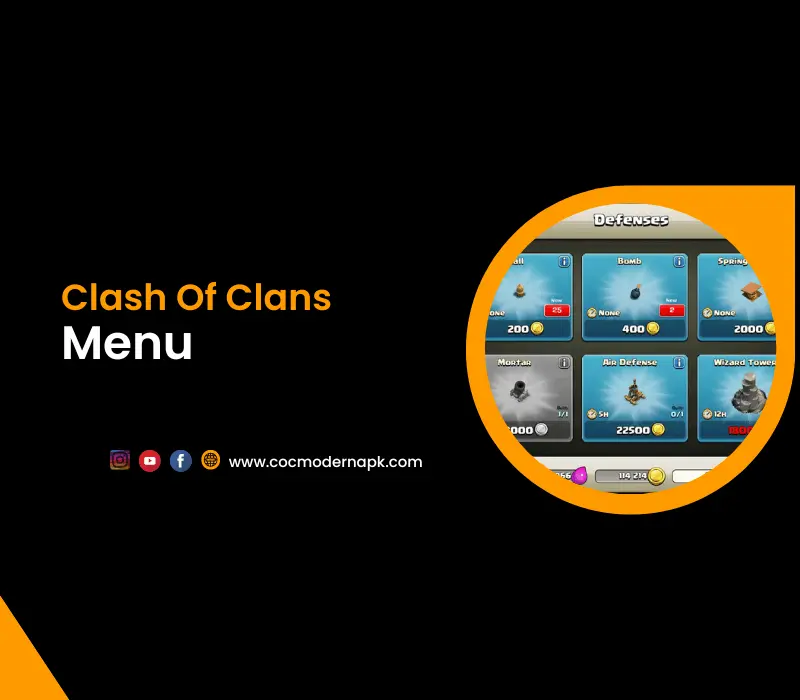 Clash of Clans Mod Menu